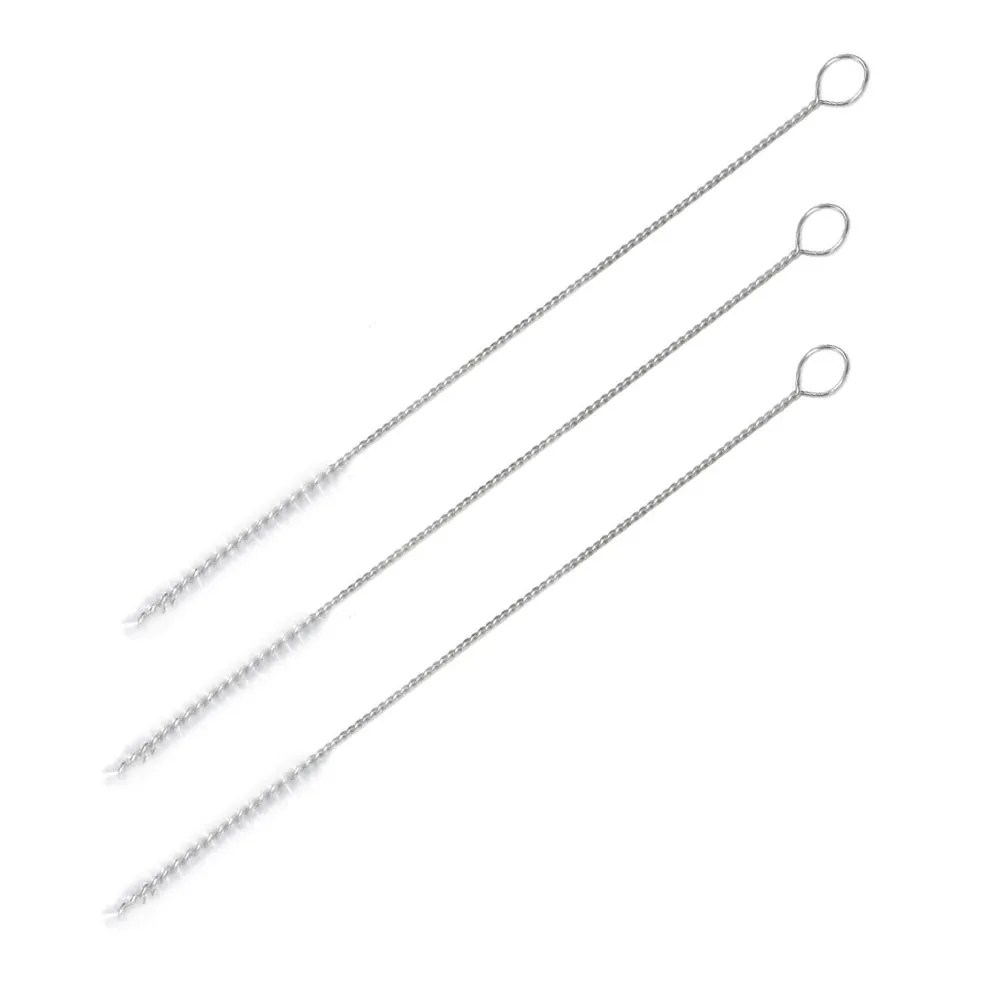 12 PCS Reusable Silicone Drinking Straws Extra Long with Brushes Set BPA Free
