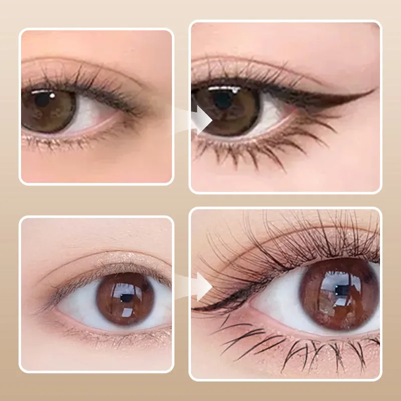 2-in-1 Waterproof & Quick Drying Lower Lash Stamp With Ultra Fine Eyeliner Pencil