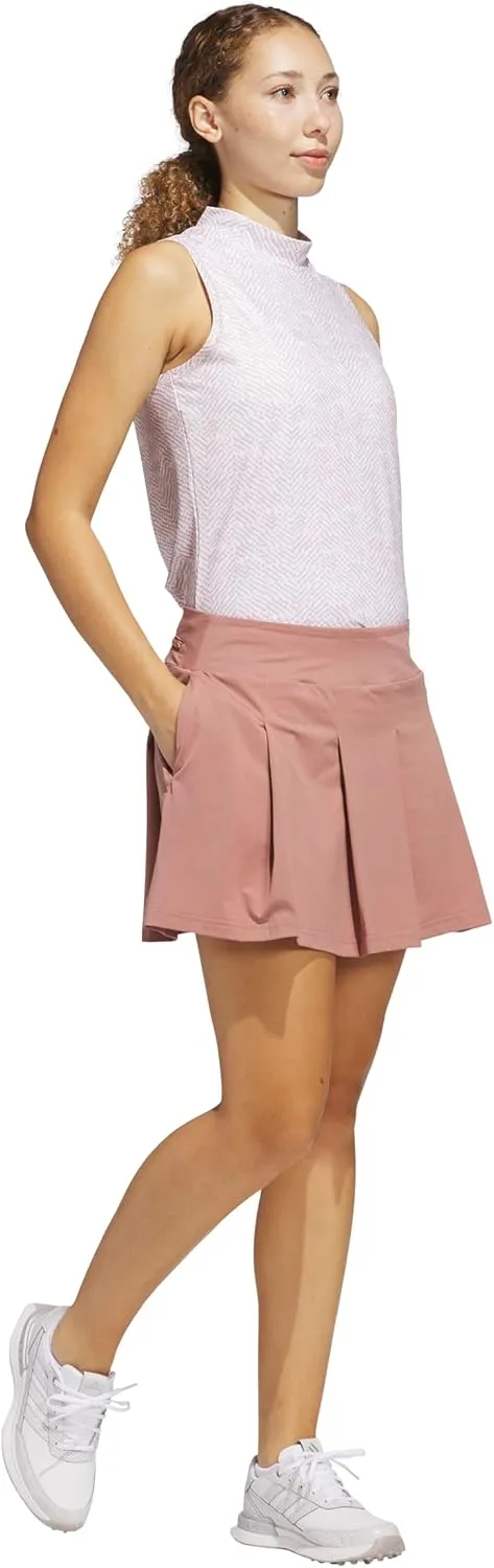 adidas Women's Ultimate365 Tour Twistknit Pleated Skort