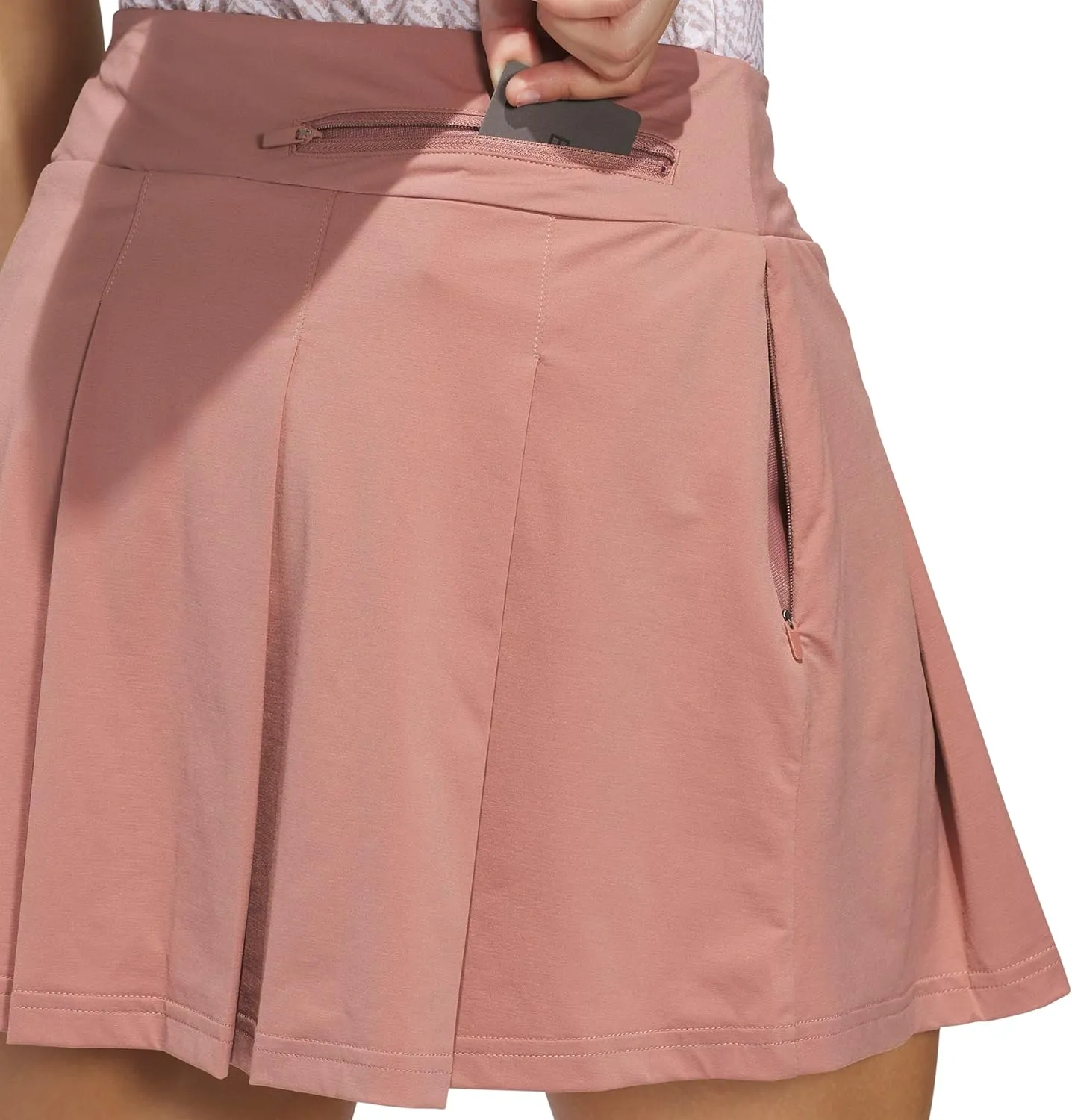 adidas Women's Ultimate365 Tour Twistknit Pleated Skort