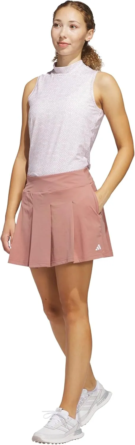 adidas Women's Ultimate365 Tour Twistknit Pleated Skort
