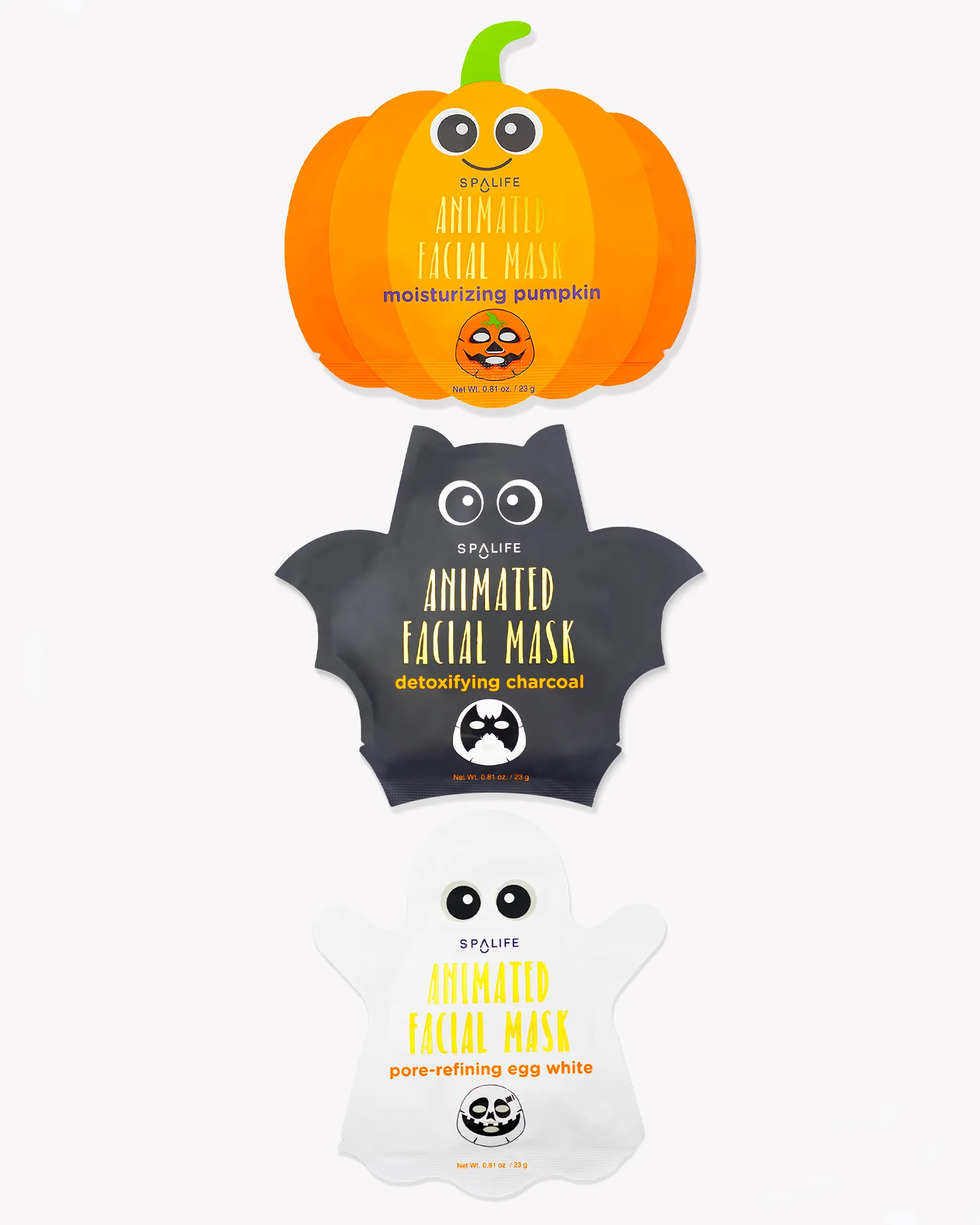 Animated Halloween Facial Mask Bundle