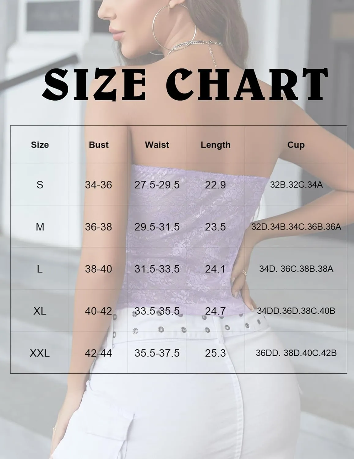 Avidlove Going Out Tops for Women Lace Camisole Y2k Tube Crop Tops Side Slit Bralettes Lingerie