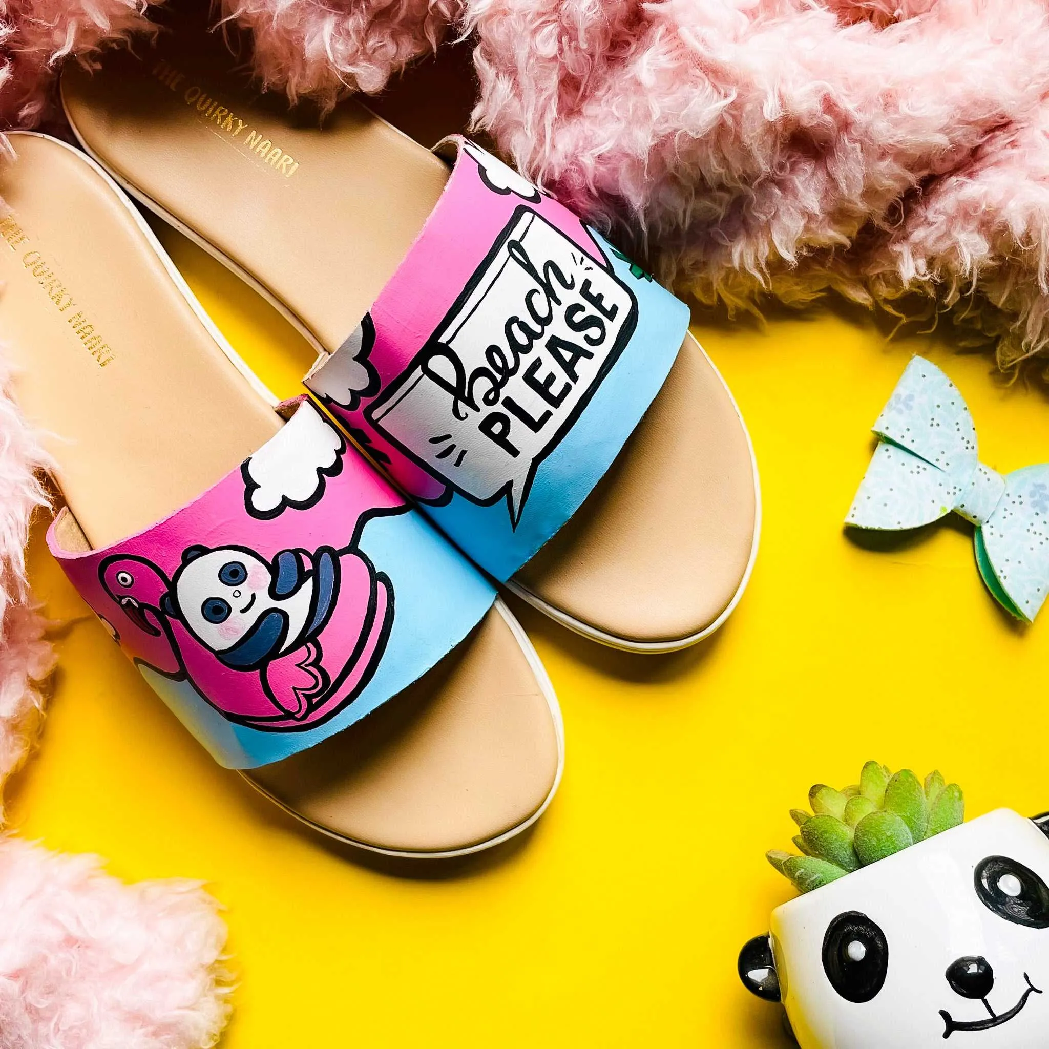 Beach Panda Sliders