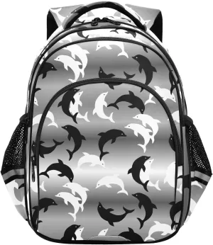 Black Toddler Backpack for Boys Girls 3-8 Kids Backpack for Kindergarten School Bag for Elementary Bookbags for Preschool for tag2 15.3in