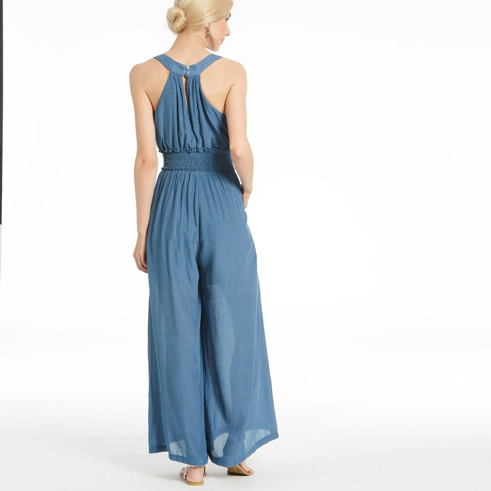 Blue Ocean Breeze Jumpsuit