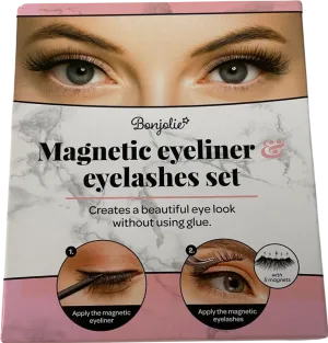 bonjolie Magnetic Eyeliner Eyelashes Set 6ml