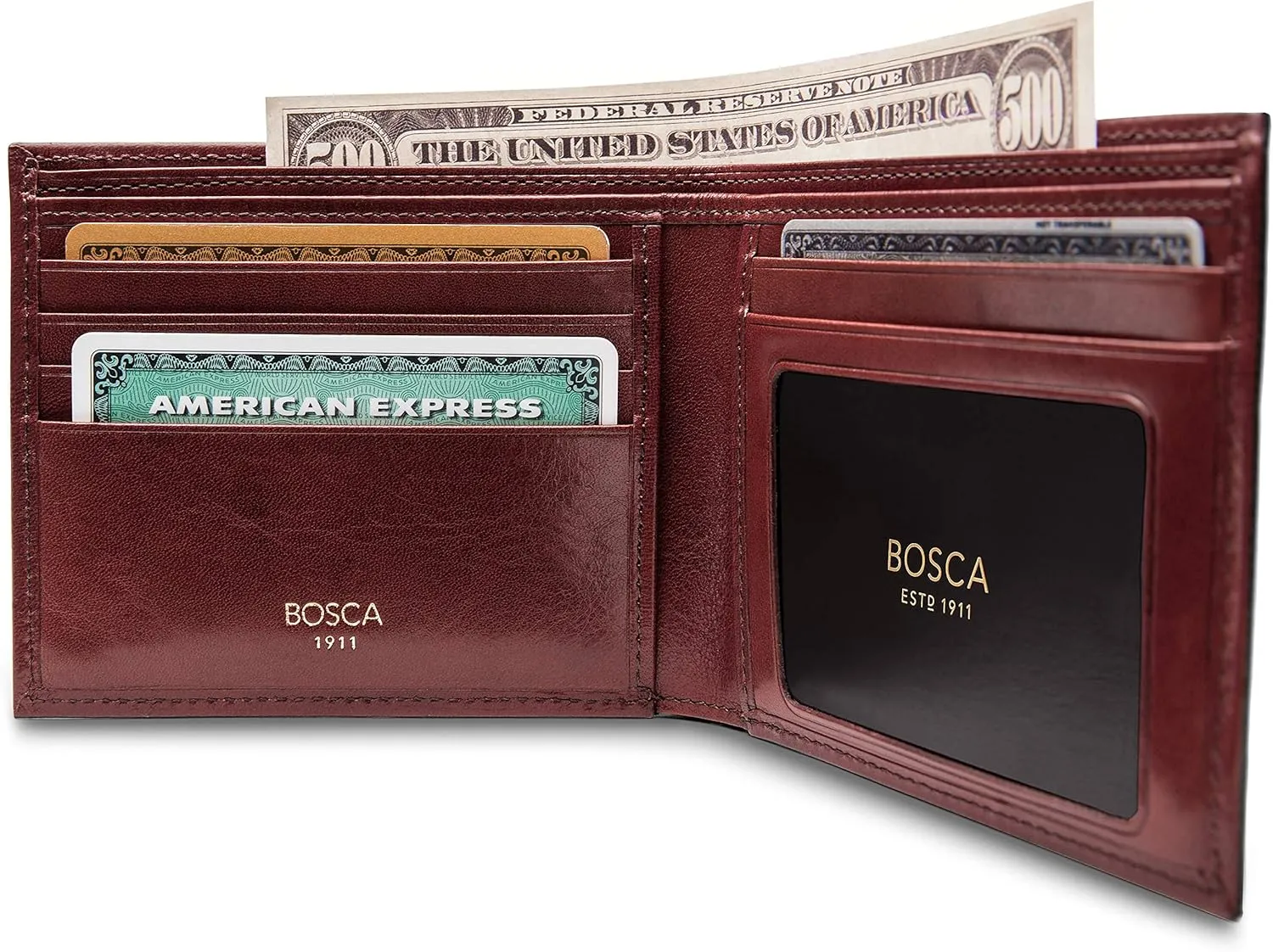Bosca Men's Executive Wallet in Old Leather - RFID