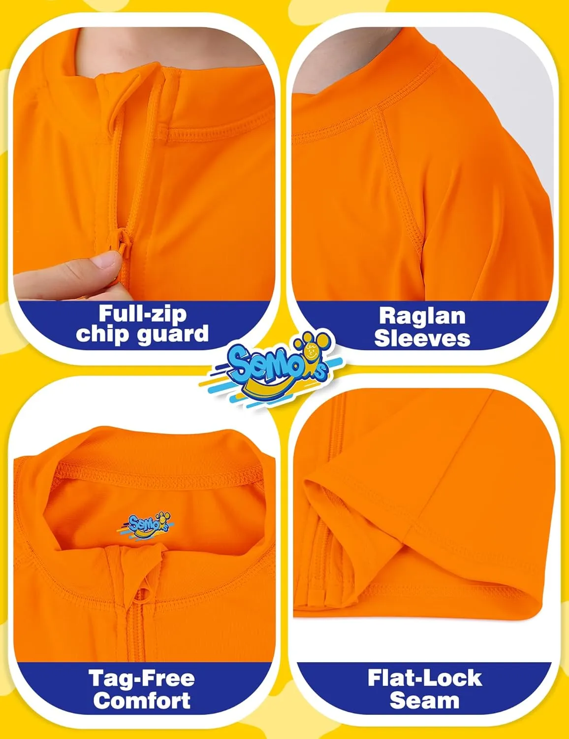 Boys UPF 50  Rash Guard Toddler Zipper Swim Shirts Long Sleeve Zip Up Sun Protection Rashguard Water Beach Shirts Quick Dry