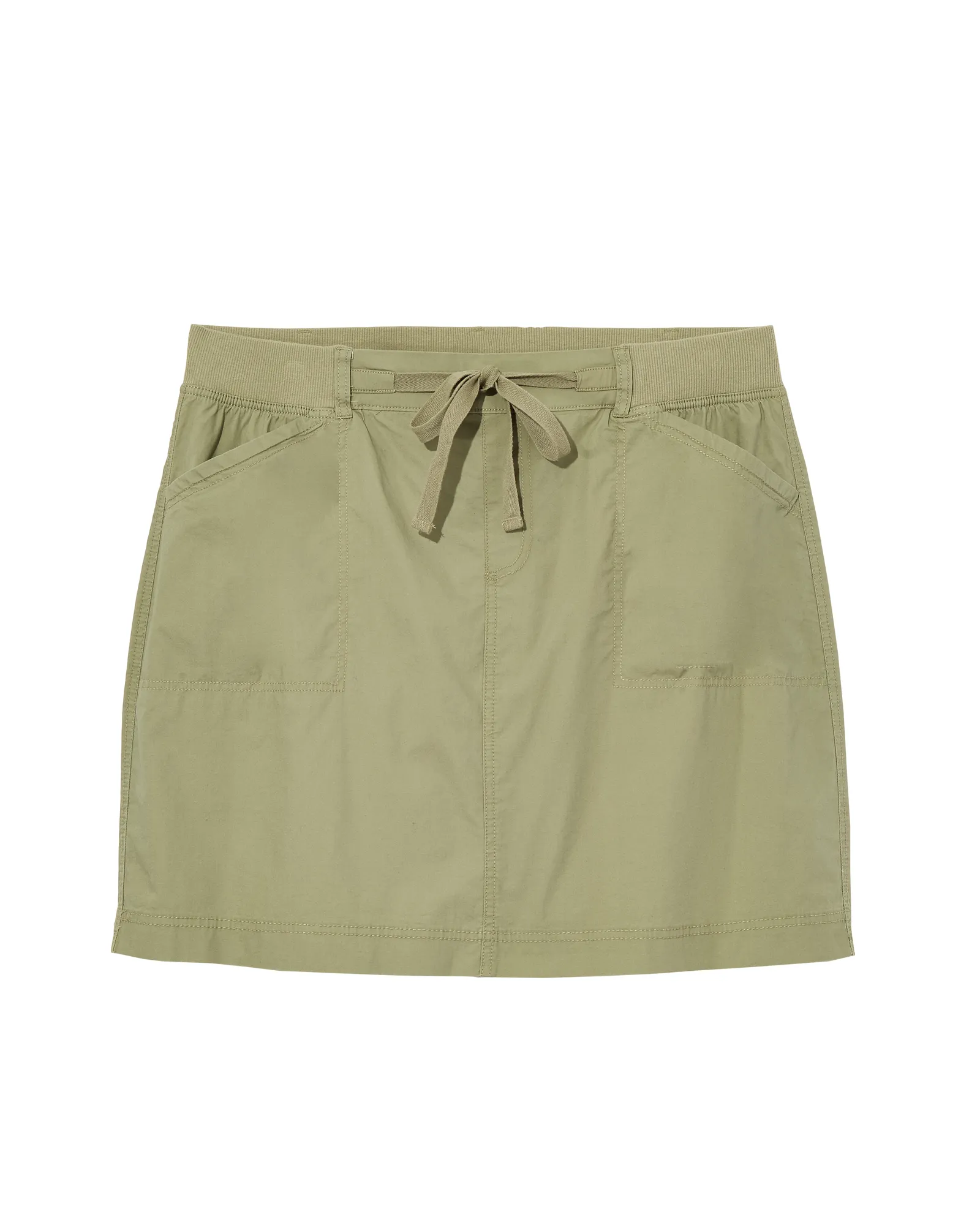 Buttercup Woven Drawstring Skort | Olive Green