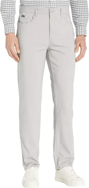 Calvin Klein Men's Move 365 Stretch Slim Fit Wrinkle Resistant Tech Woven Pant