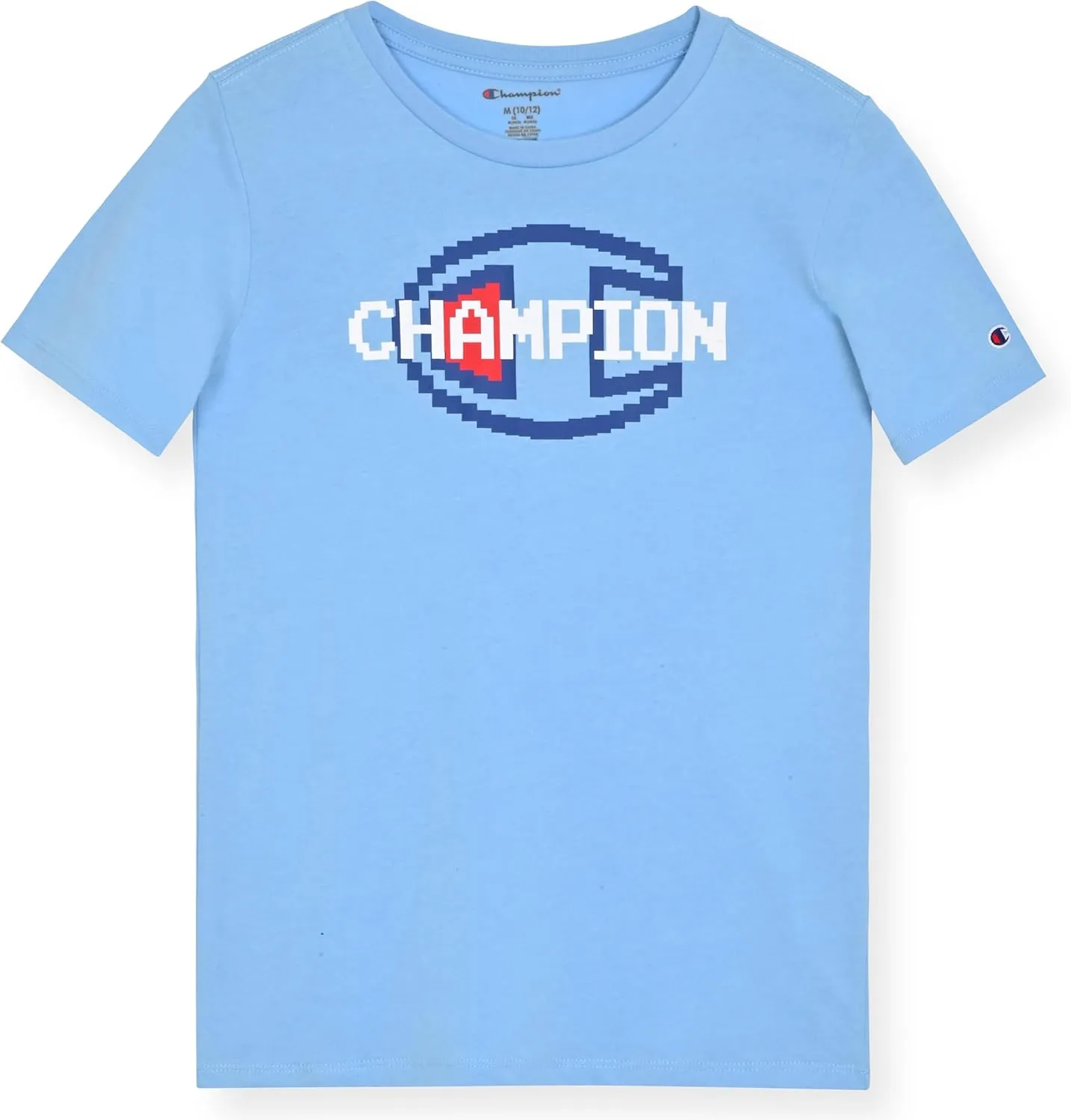 Champion Boys Tee Shirts 2 Pack Short Sleeve T-Shirts for Boys in Sizes 4-18