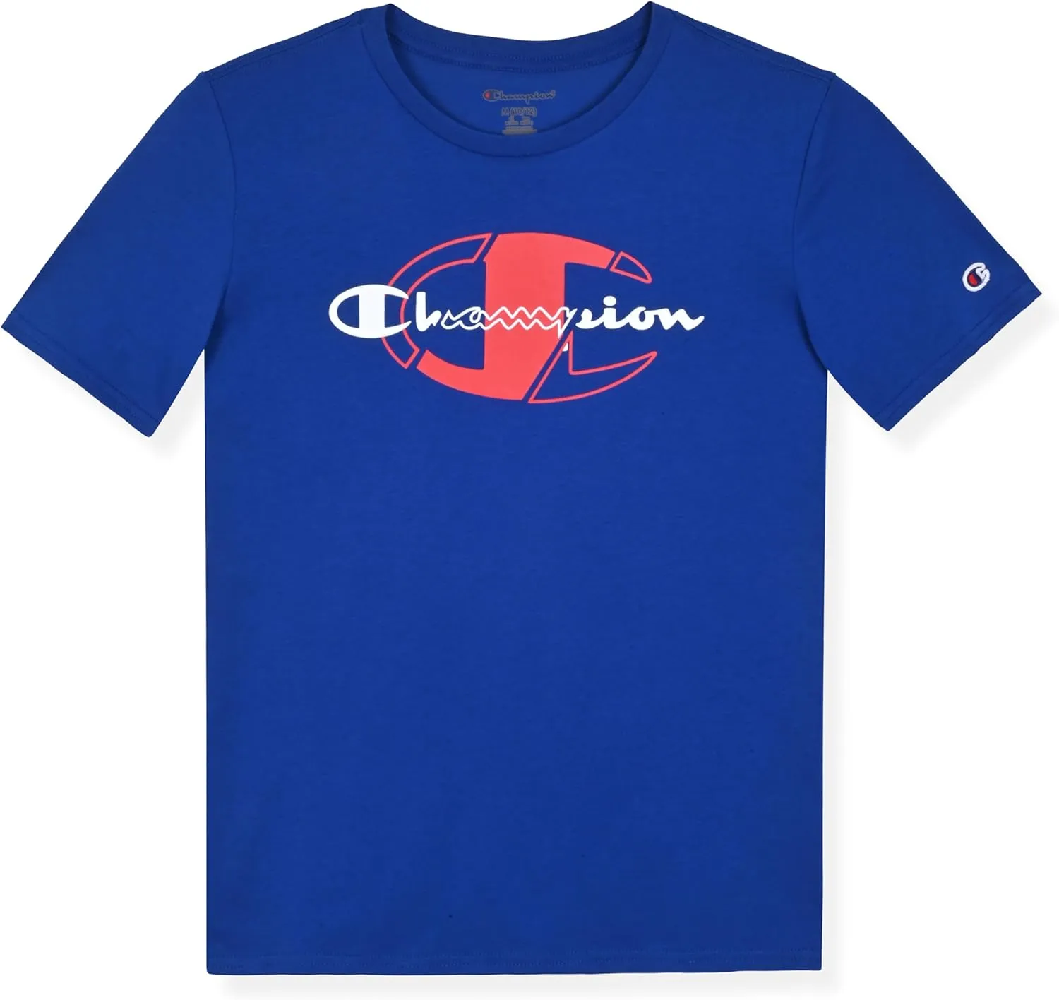 Champion Boys Tee Shirts 2 Pack Short Sleeve T-Shirts for Boys in Sizes 4-18