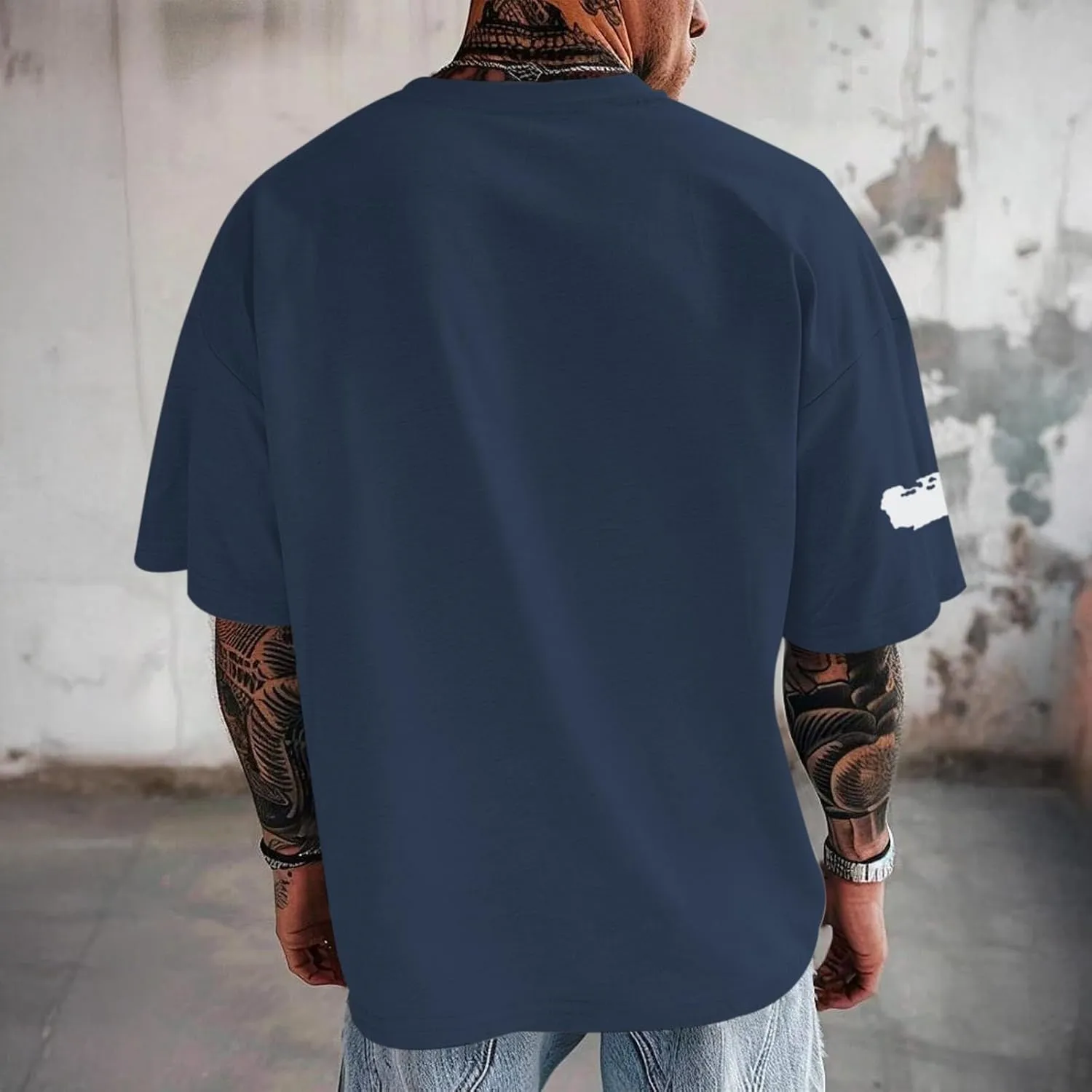 Christian Jesus Faith Shirts for Men God Religious Cross Bible Verse Inspirational Shirt Oversized Graphic Tees Tops