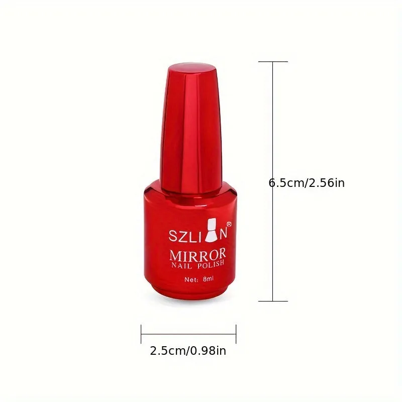 Chrome Mirror Effect Nail Polish for LongLasting Manicures