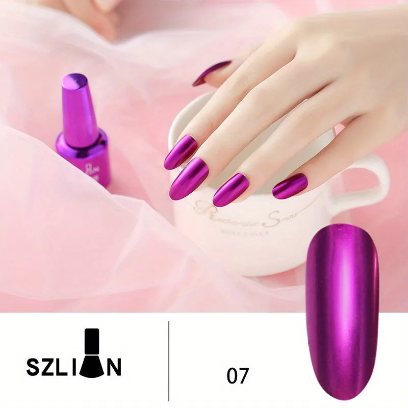 Chrome Mirror Effect Nail Polish for LongLasting Manicures