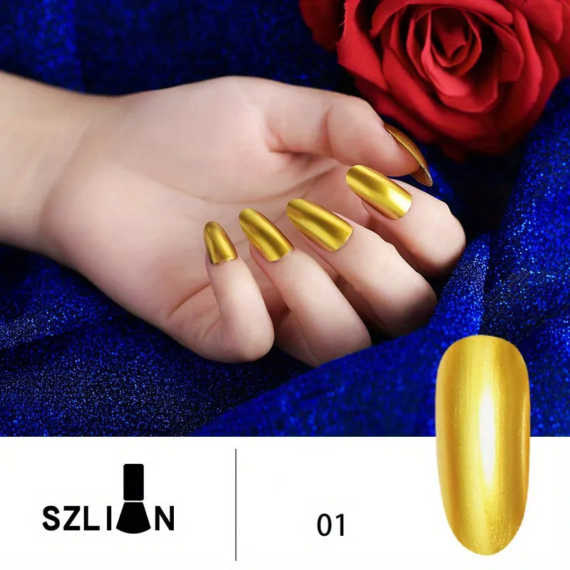 Chrome Mirror Effect Nail Polish for LongLasting Manicures