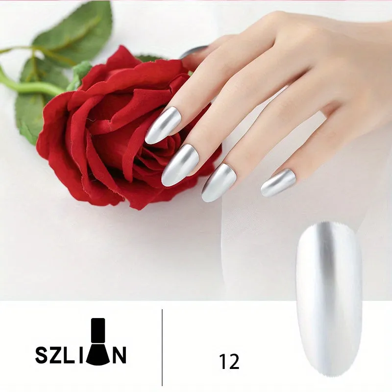 Chrome Mirror Effect Nail Polish for LongLasting Manicures