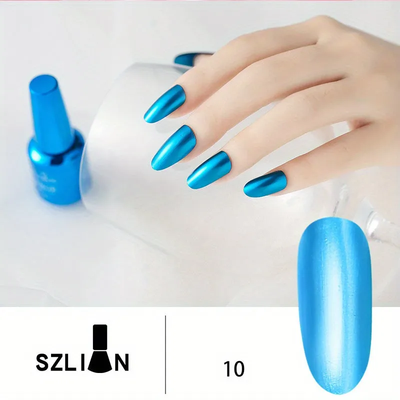 Chrome Mirror Effect Nail Polish for LongLasting Manicures