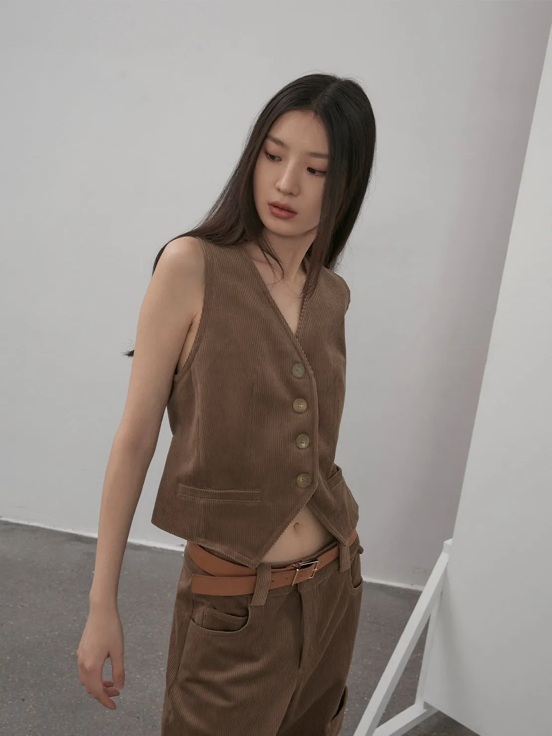 Contemporary Vest & Pants Suit