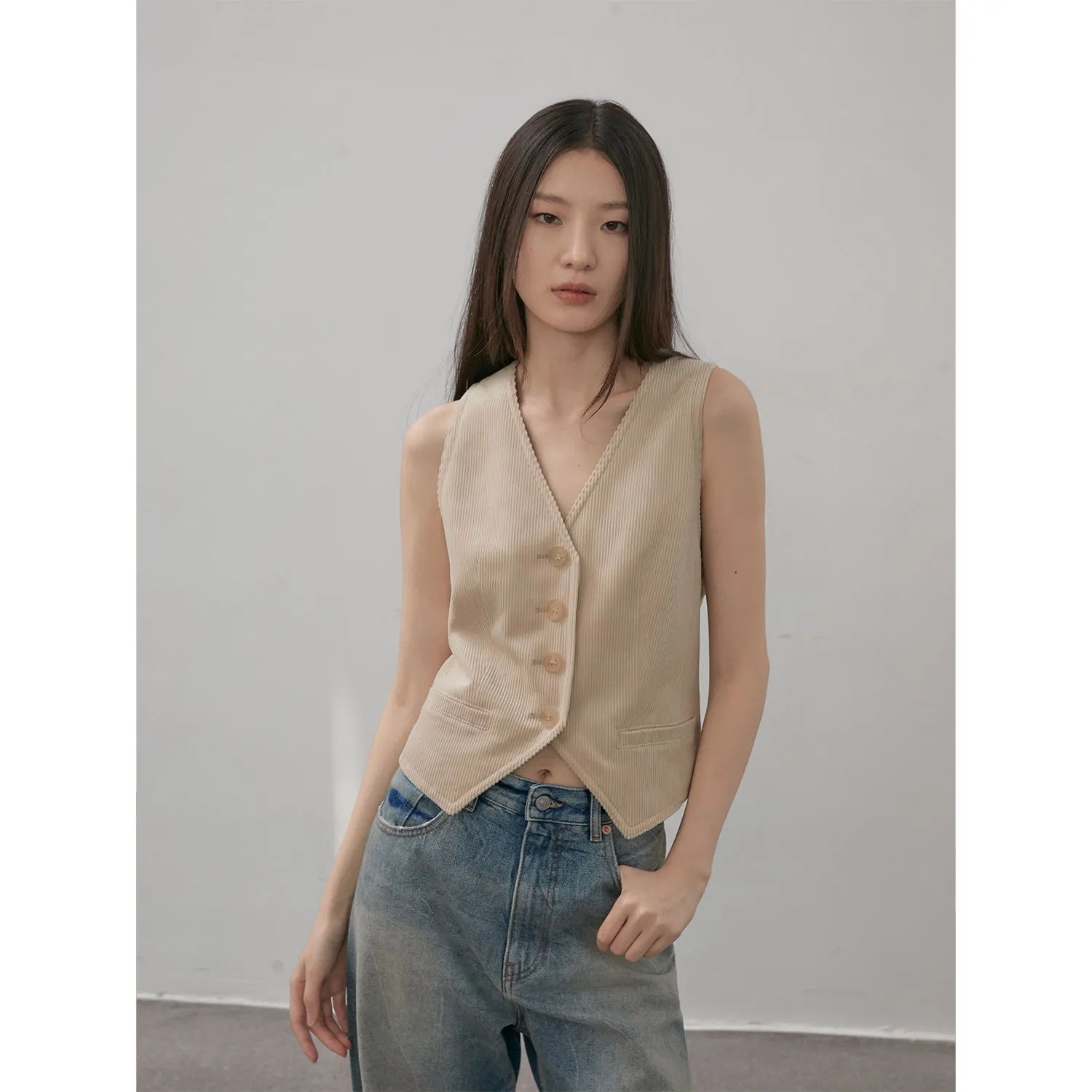 Contemporary Vest & Pants Suit