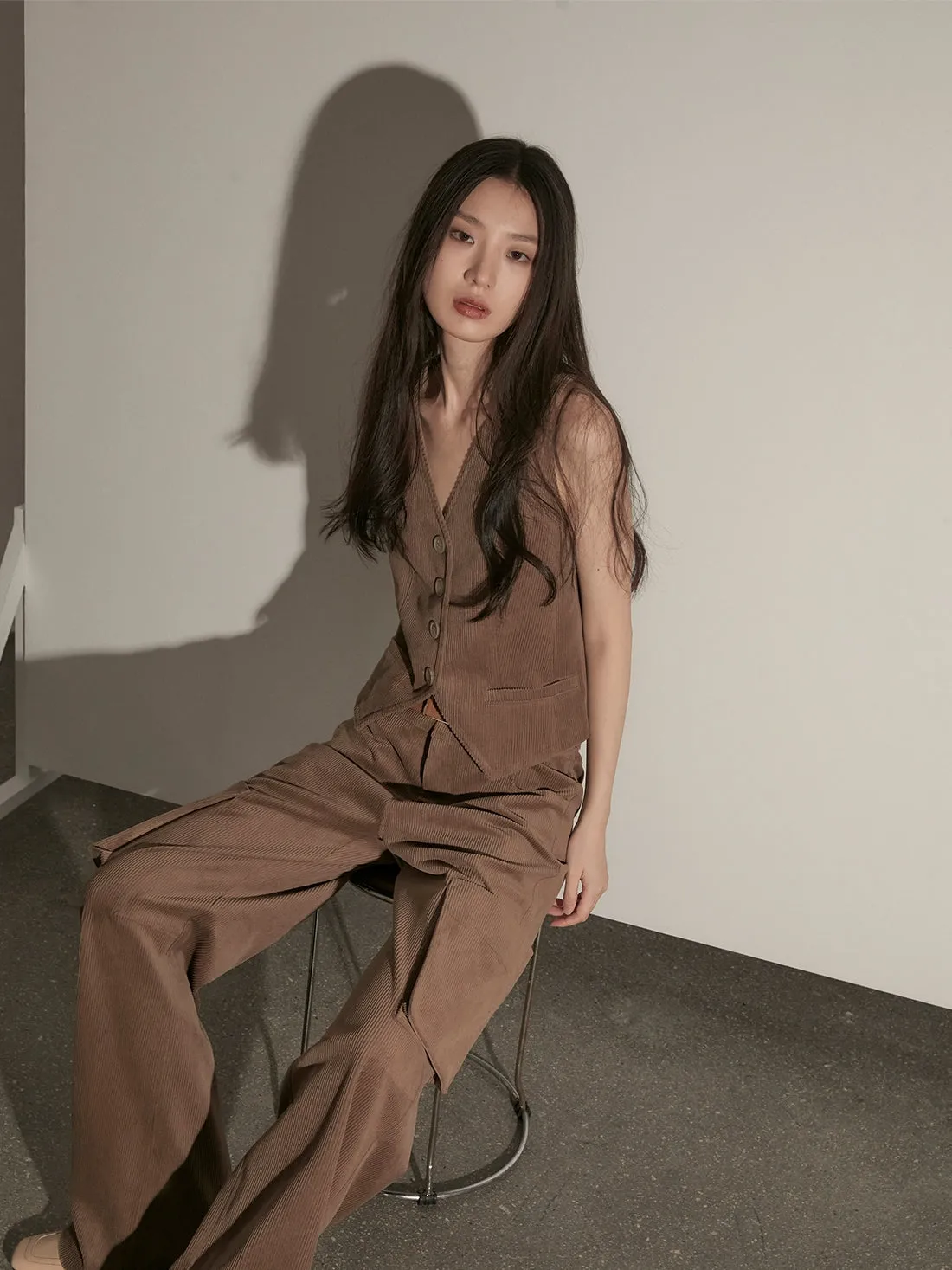 Contemporary Vest & Pants Suit