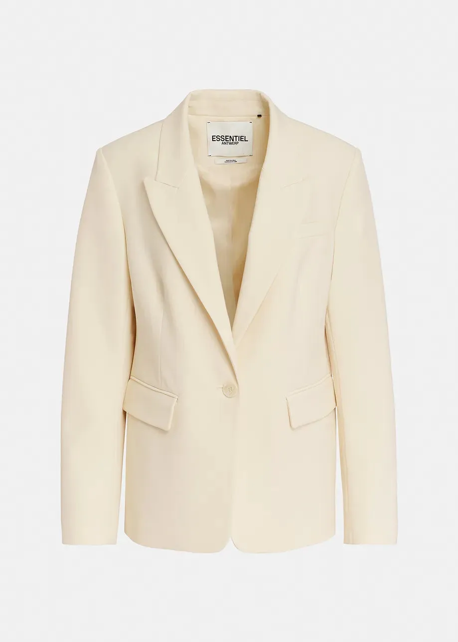 ESSENTIEL ANTWERP ECRU BLAZER