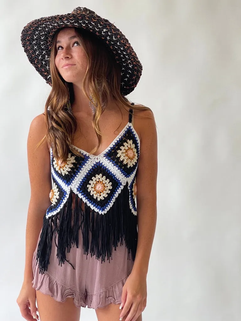 Fringed Crochet Gran