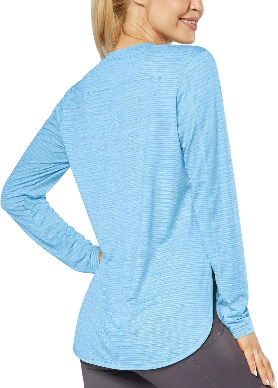 G4Free Women Long Sleeve UV Shirts Quick Dry Moisture Wicking Hiking Shirts Workout Tops for Women