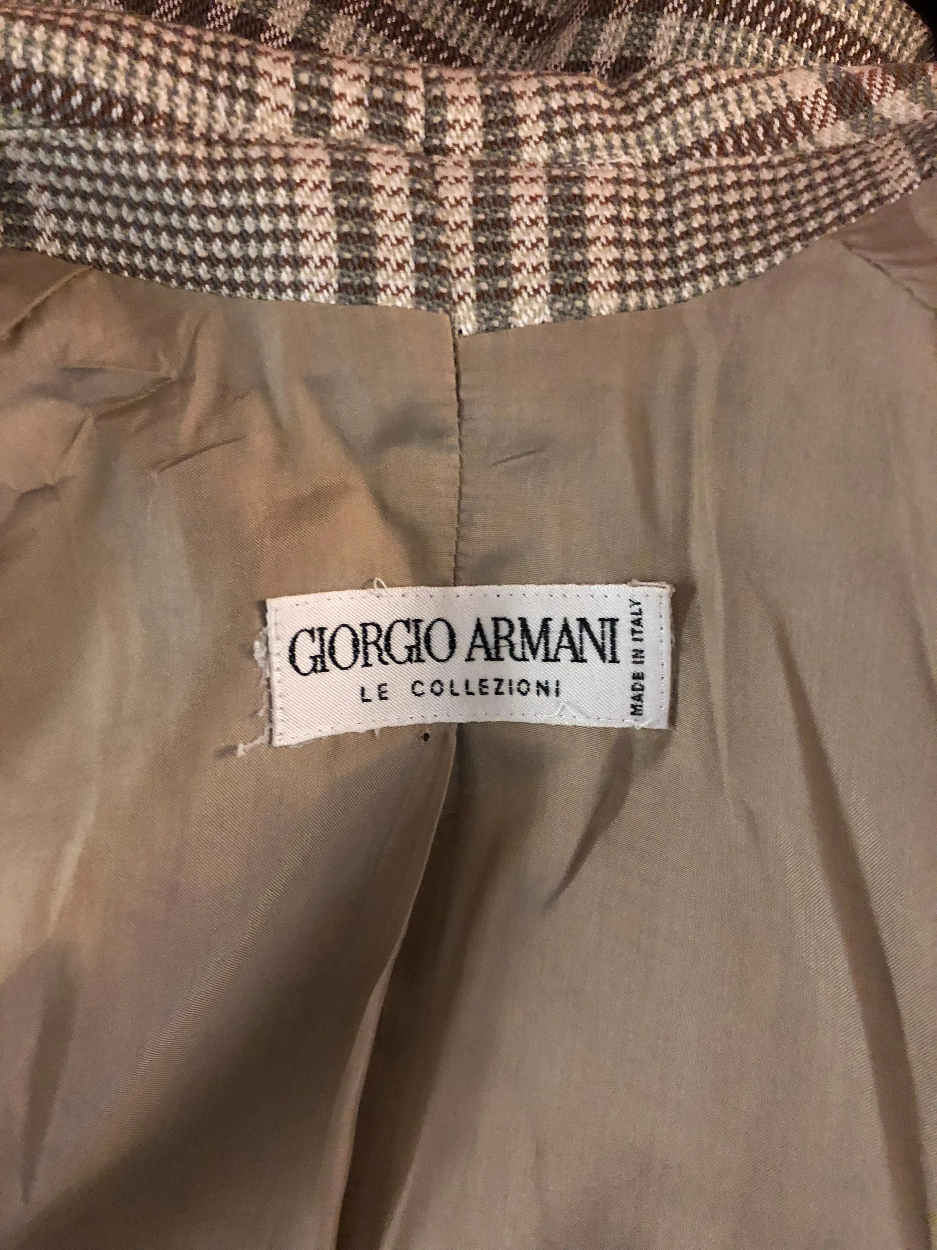 Giorgio Armani 70's Blazer Beige (SKU 000259-4)