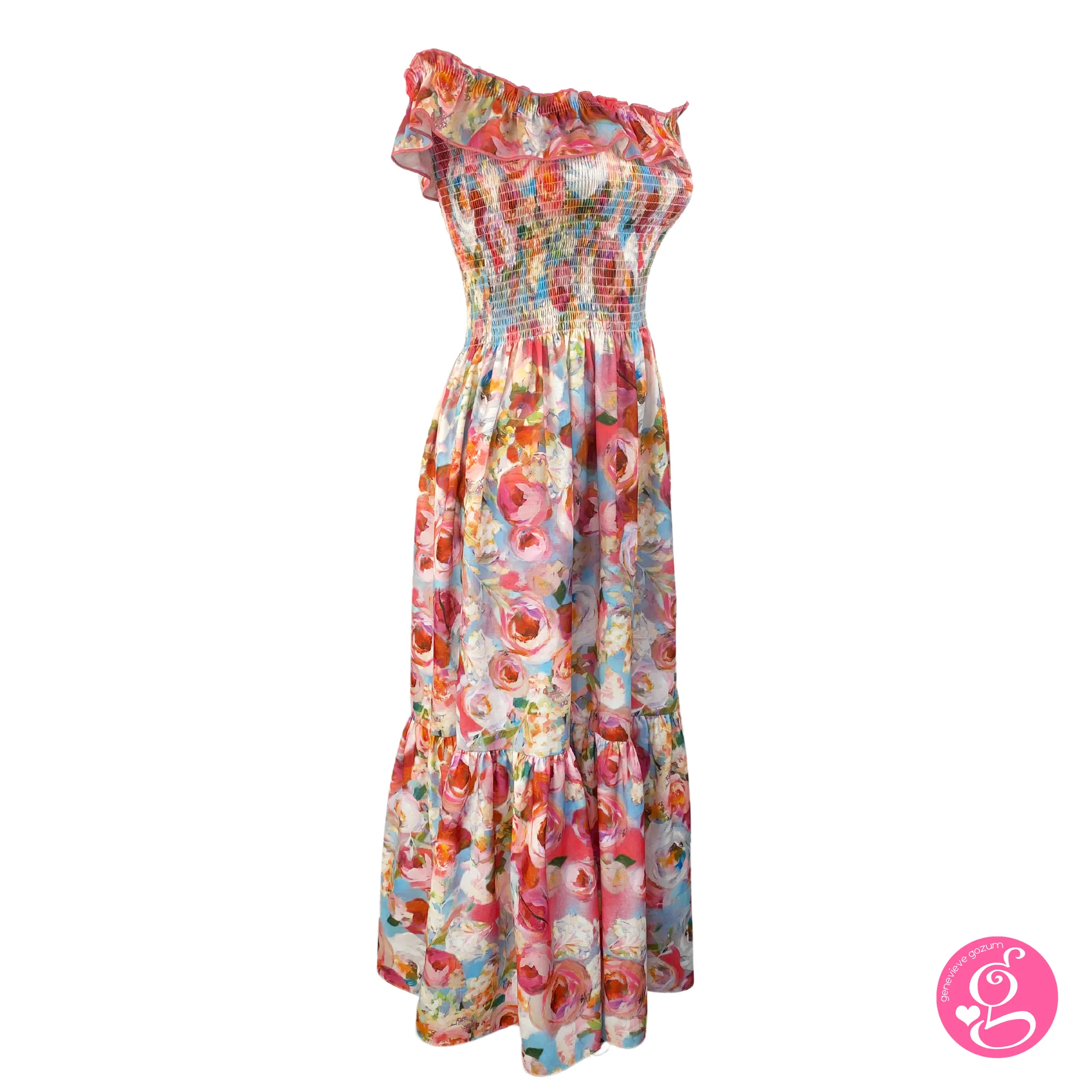 Giselle Sweet Roses Maxi Dress