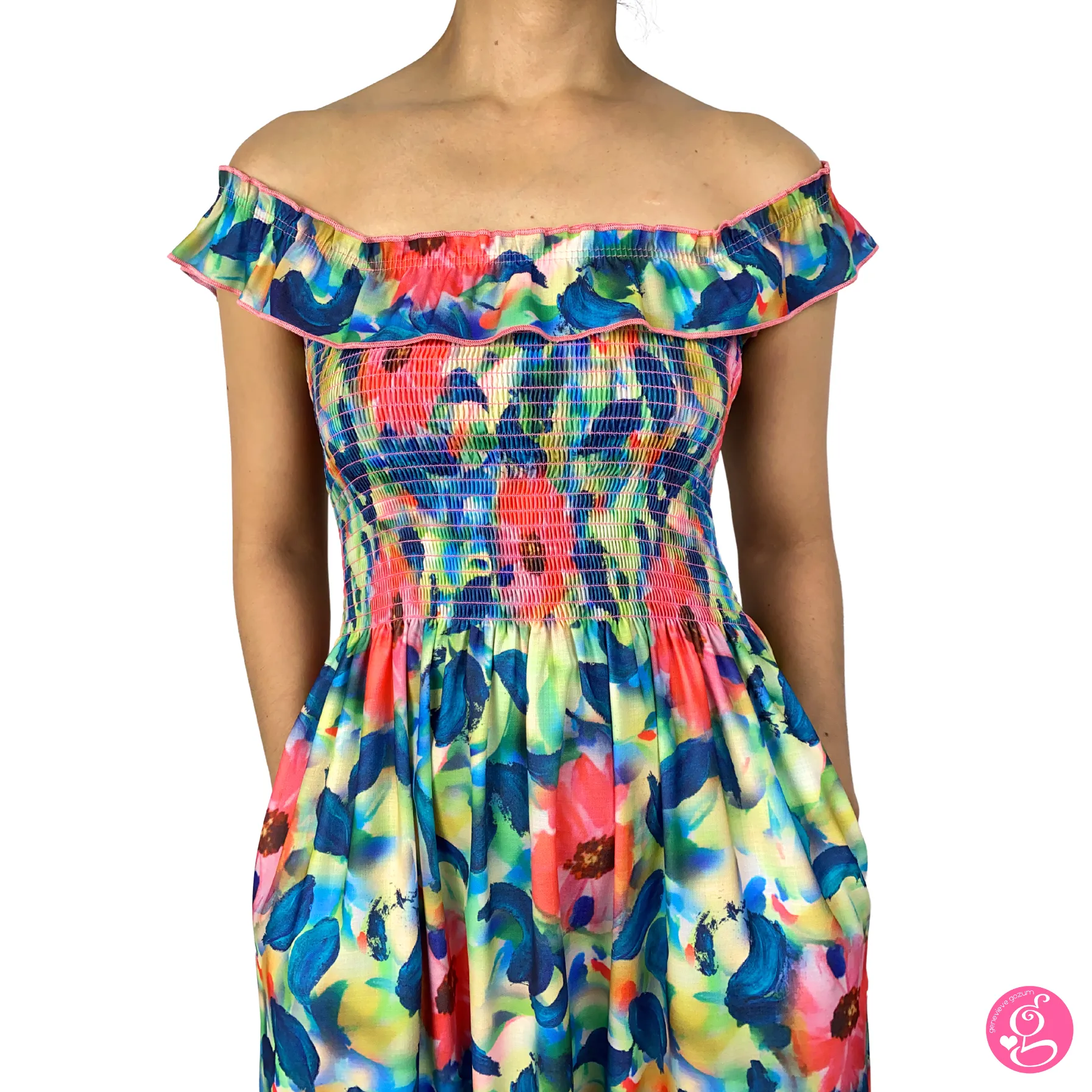 Giselle Sweet Roses Maxi Dress