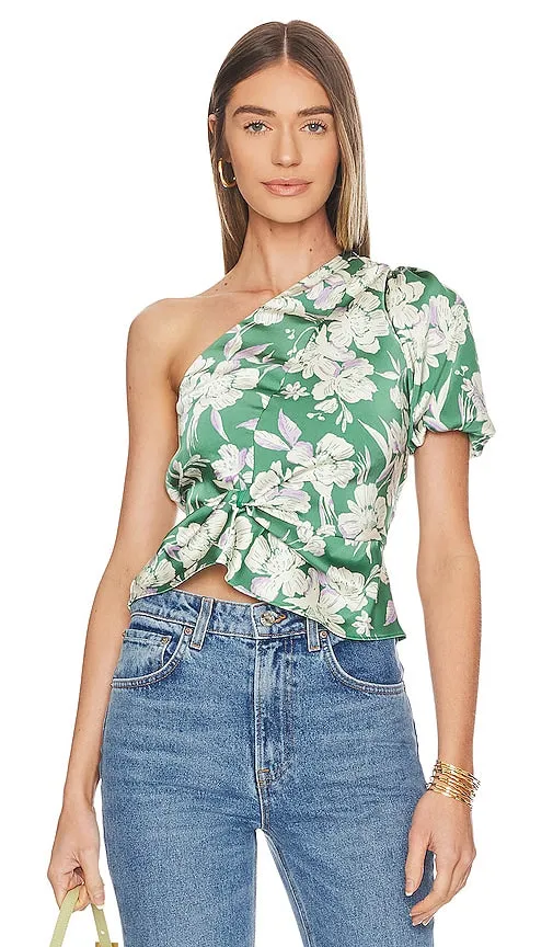 HEARTLOOM Anais Top in Green