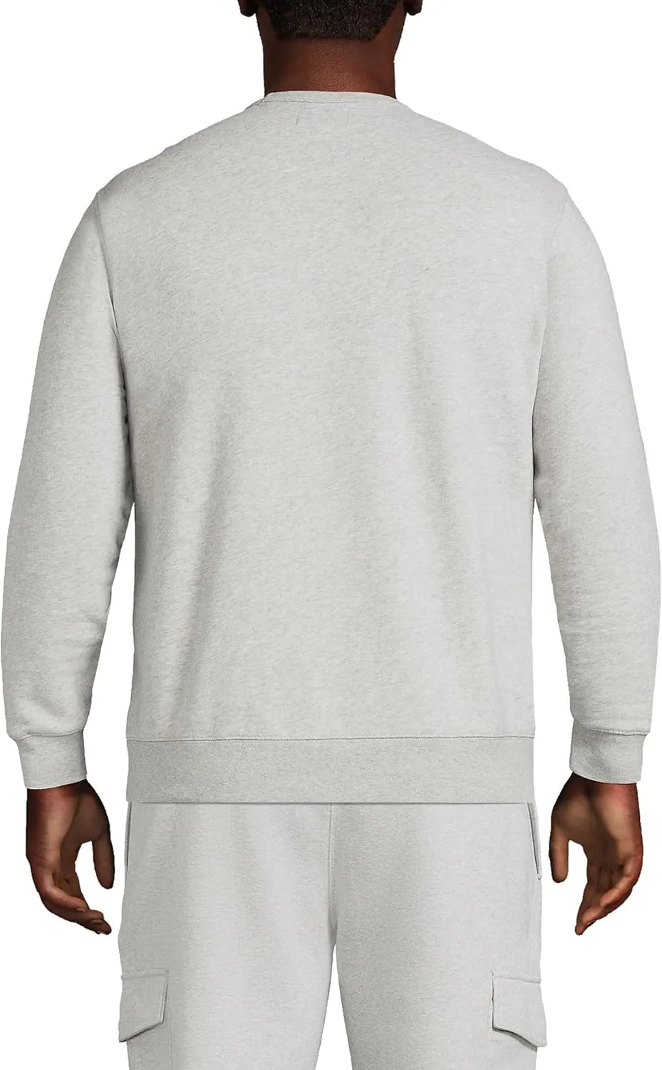 Lands' End Men's Serious Sweats French Terry Crewneck Sweatshirt