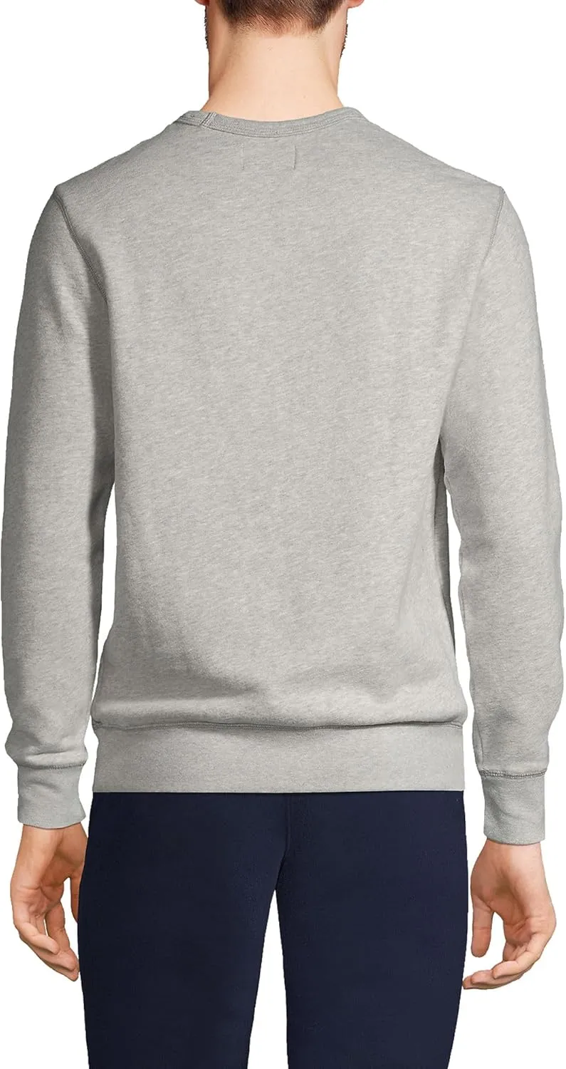Lands' End Men's Serious Sweats French Terry Crewneck Sweatshirt