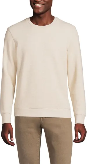 Lands' End Men's Serious Sweats French Terry Crewneck Sweatshirt