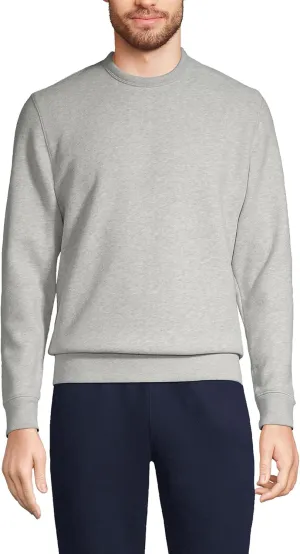 Lands' End Men's Serious Sweats French Terry Crewneck Sweatshirt