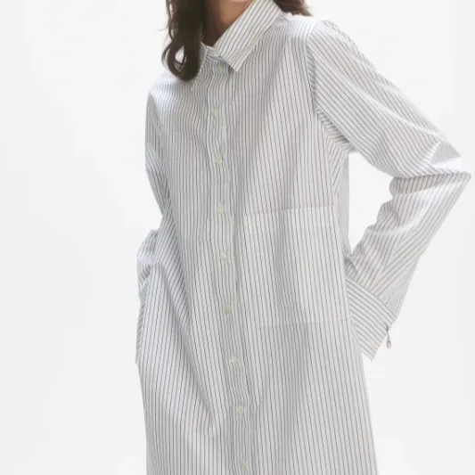 Les Coyotes De Paris Double Collar Shirt Dress