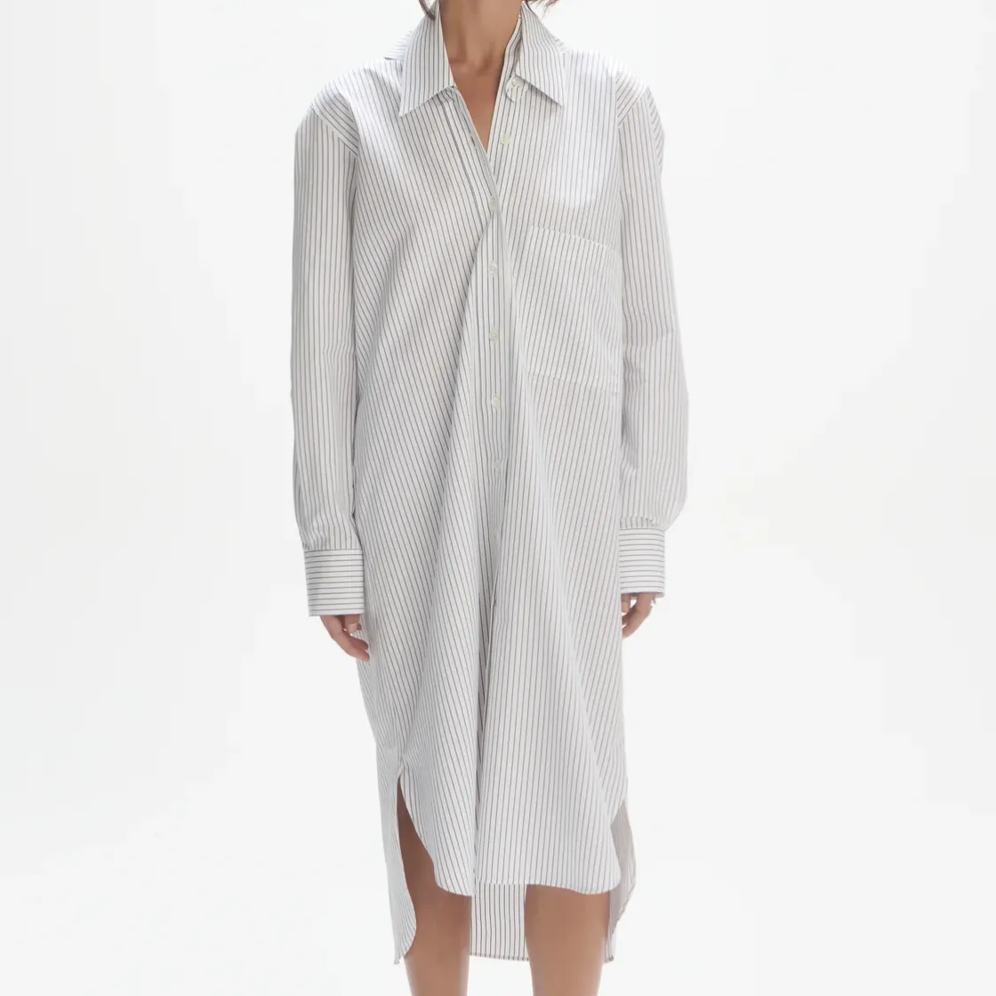 Les Coyotes De Paris Double Collar Shirt Dress