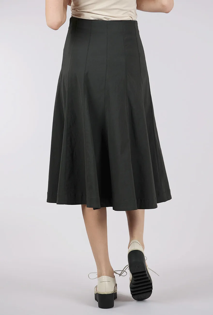 Magic Stretch Swing Skirt, Anthracite