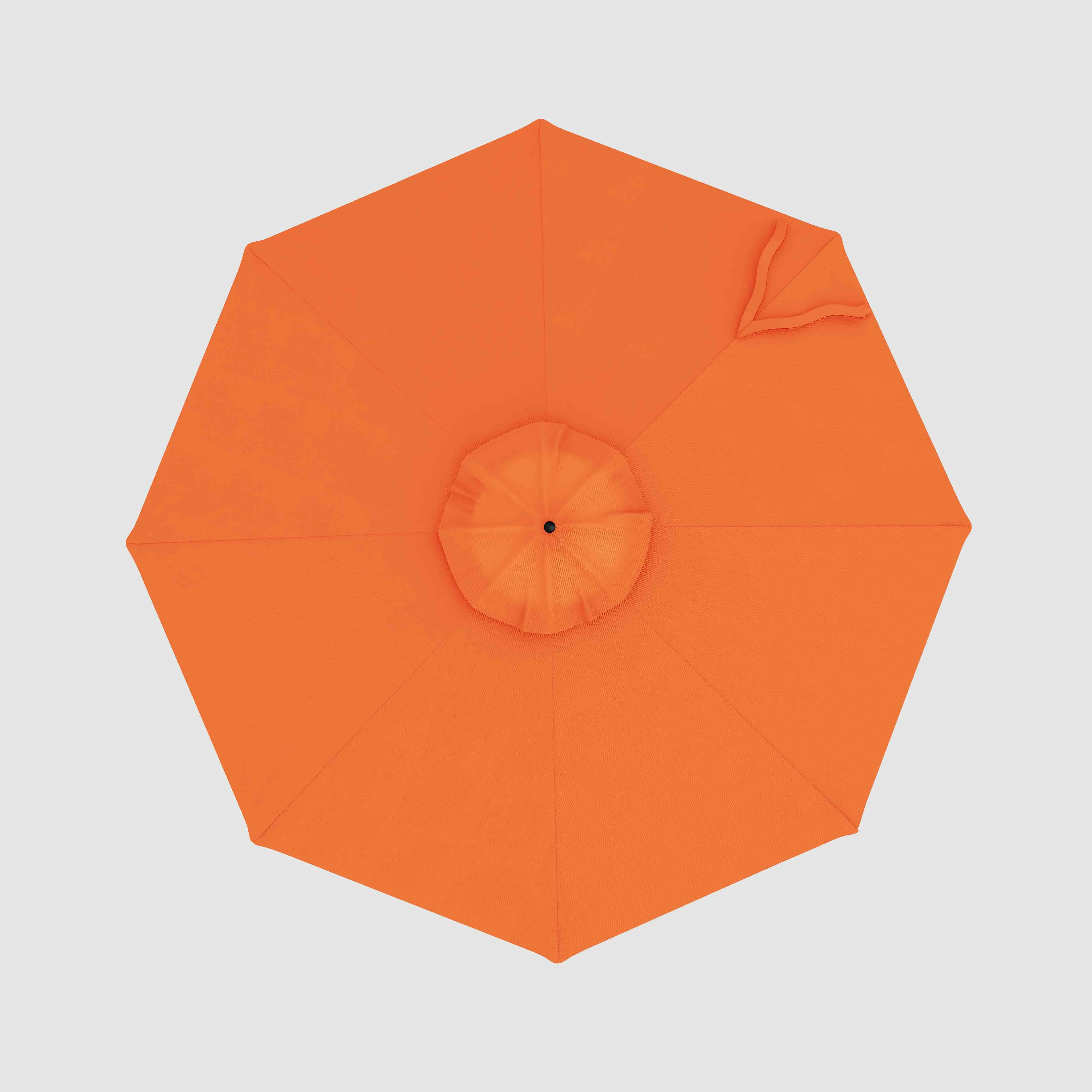 Market Umbrella Spare Canopy - Terylast Tangerine