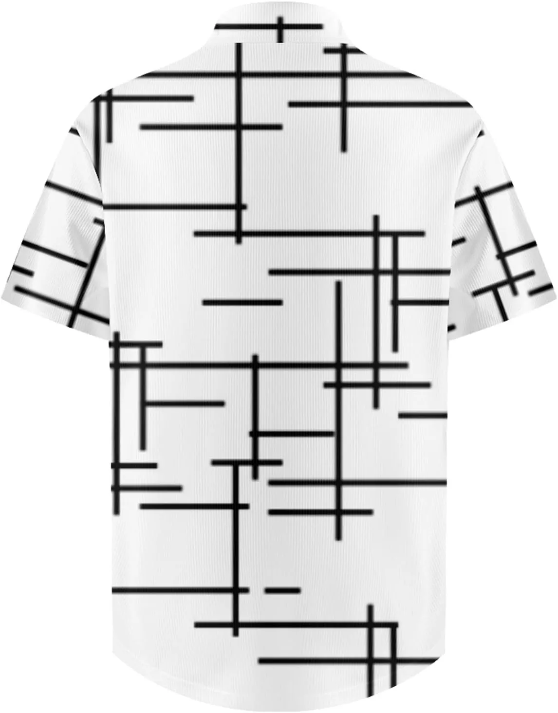 Men's Casual Button-Down Shirts Hawaiian Shirt Short Sleeve Funky Print Summer Tropical Holiday Shirt Loose Fit M-8XL