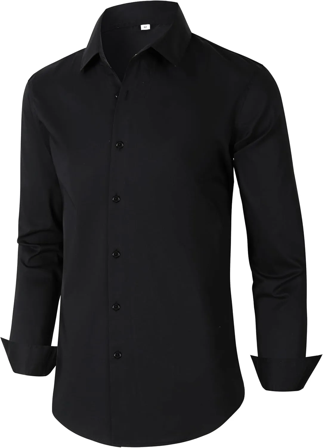 Mens Dress Shirts for Men Long Sleeve Wrinkle Free Button Down Shirt Formal Business Casual Shirts