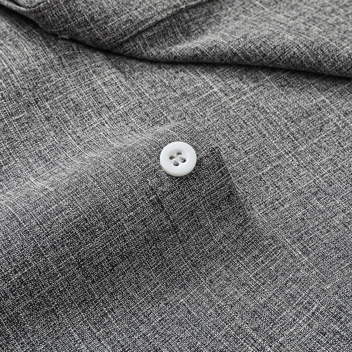 Men's Linen Shirts Short Sleeve Casual Shirts Button Down Shirt for Men Beach Summer Wedding Shirt