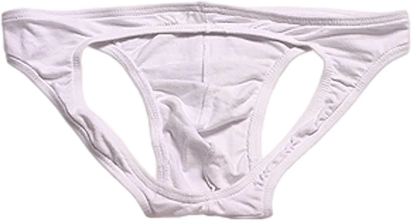 Mens Sexy Underwear Briefs Revealing Buttocks Lifting Double Thongs Underwear Men S Briefs