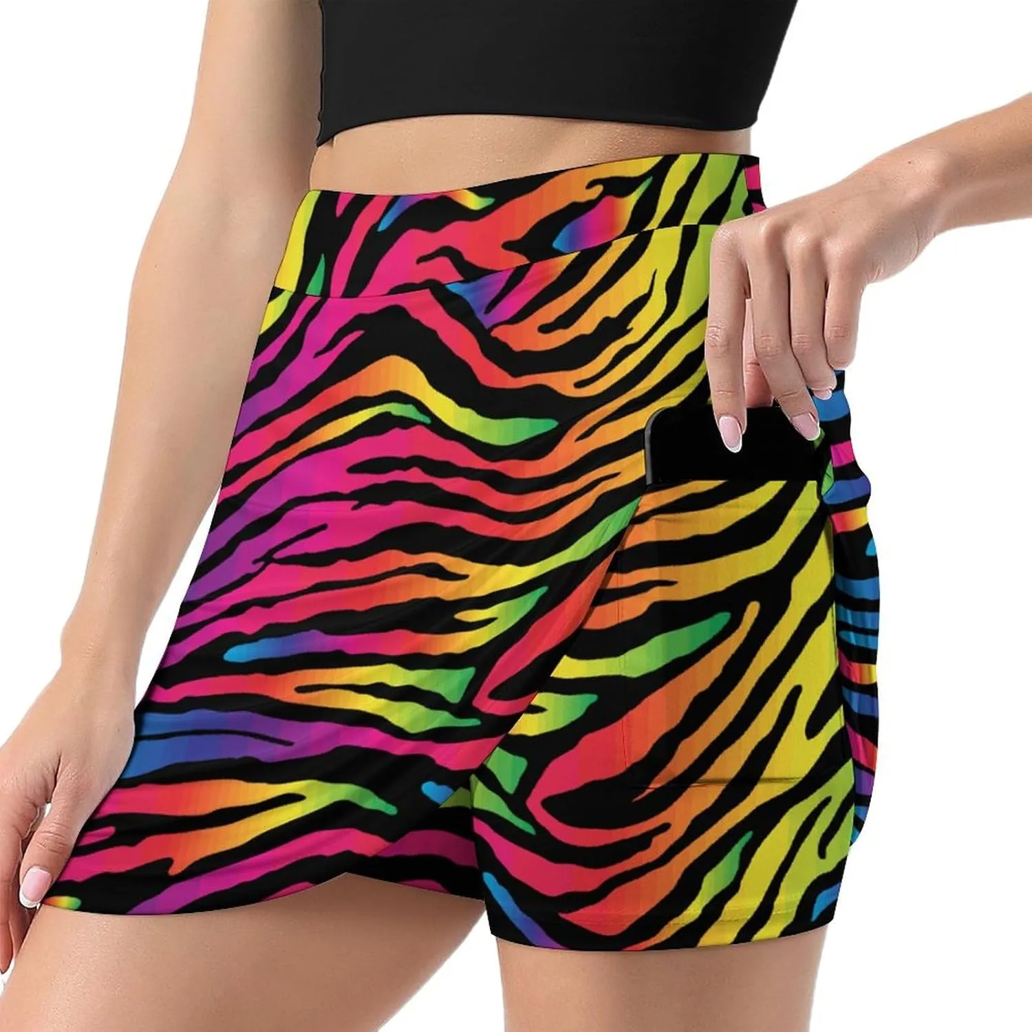 Mini Pleated Skirts for Women Sexy, Mini Skirt, Short Cargo Skirt, Skater A-line Pleated Skirt