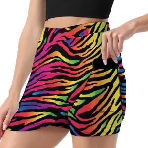 Mini Pleated Skirts for Women Sexy, Mini Skirt, Short Cargo Skirt, Skater A-line Pleated Skirt