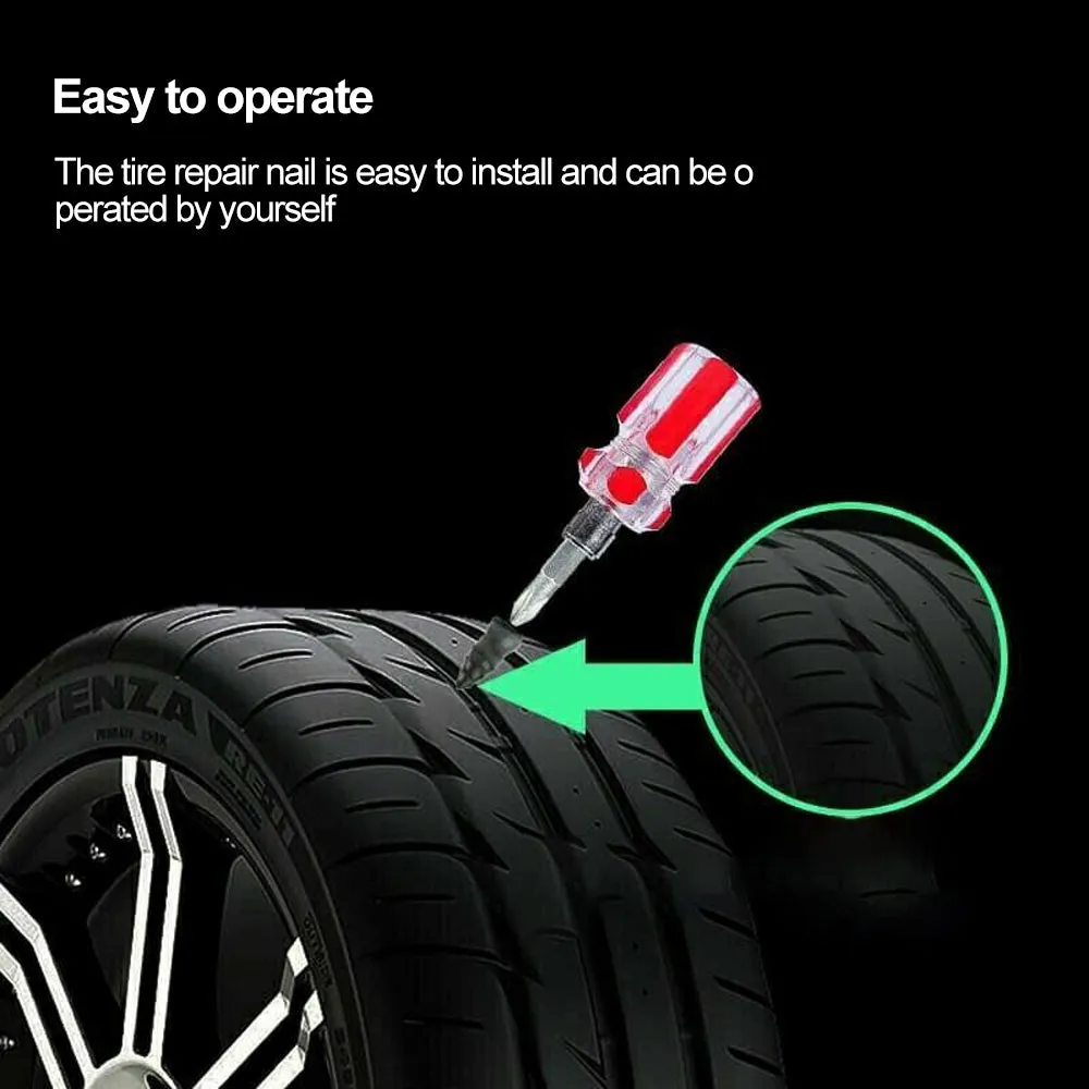 Motorcycle Vacuum Tyre Repair Nail Car Scooter