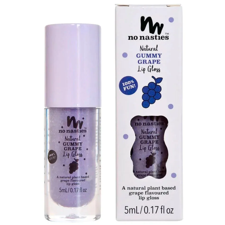 No Nasties - Kids Lip Gloss - Gummy Grape