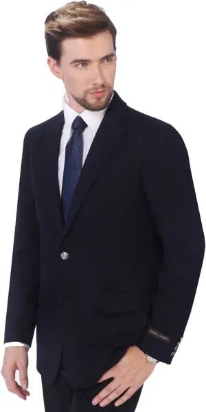 P&L Men's Casual Blazer Jacket Sport Coat, Classic Stretch Suit Jacket, 2 Button